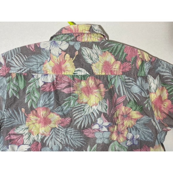 Eighty Eight Platinum Faded Floral Men's Shirt Size Large - Picture 6 of 11